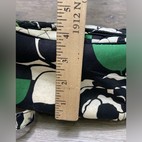 Vera Bradley Leighton Small Backpack Black Green White New Without Tags - Picture 9 of 12